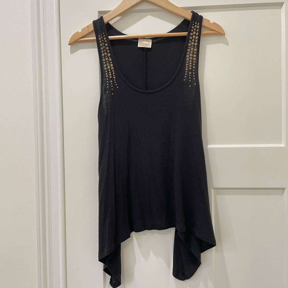 Pretty Good Flowy Tank Top w/ Studs